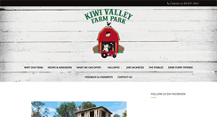 Desktop Screenshot of kiwivalley.co.nz